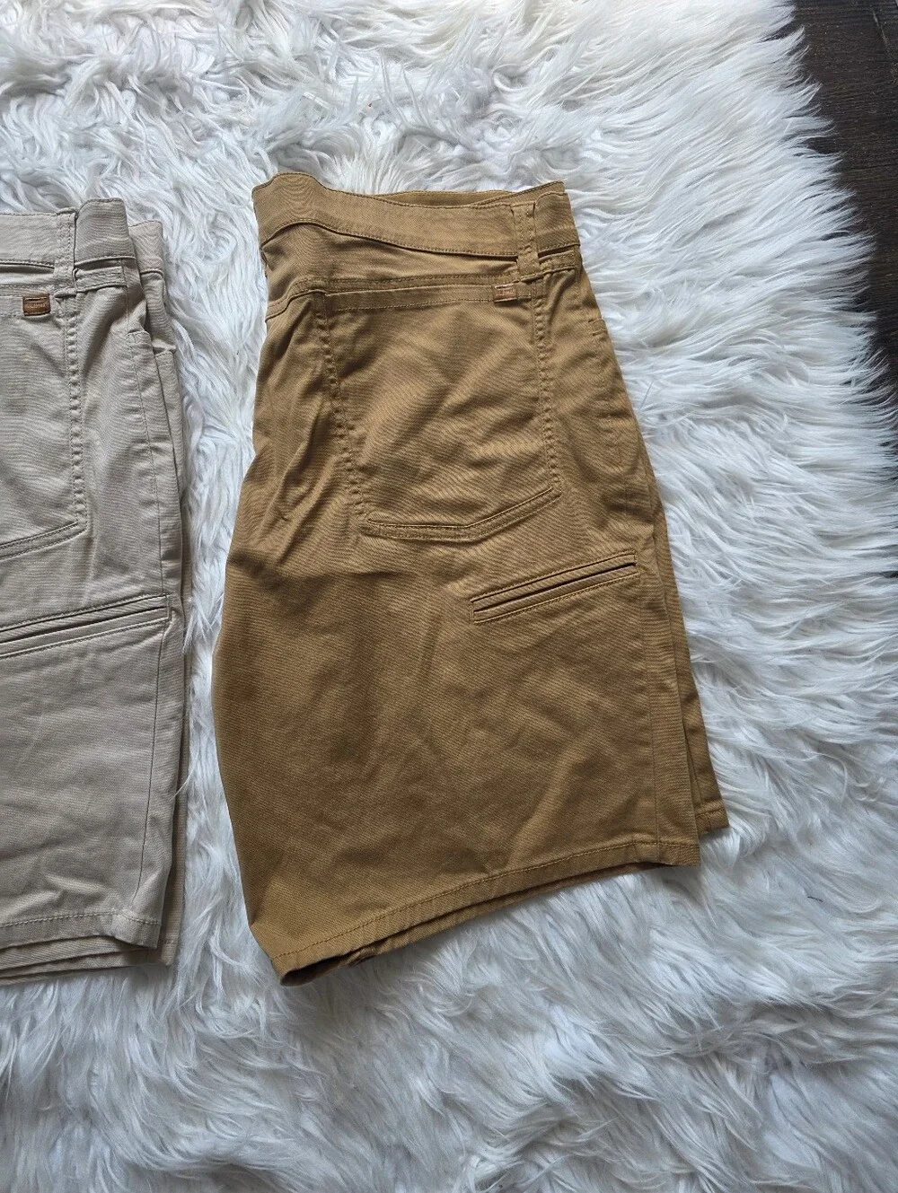 L.L. Bean Shorts in Beige and Camel